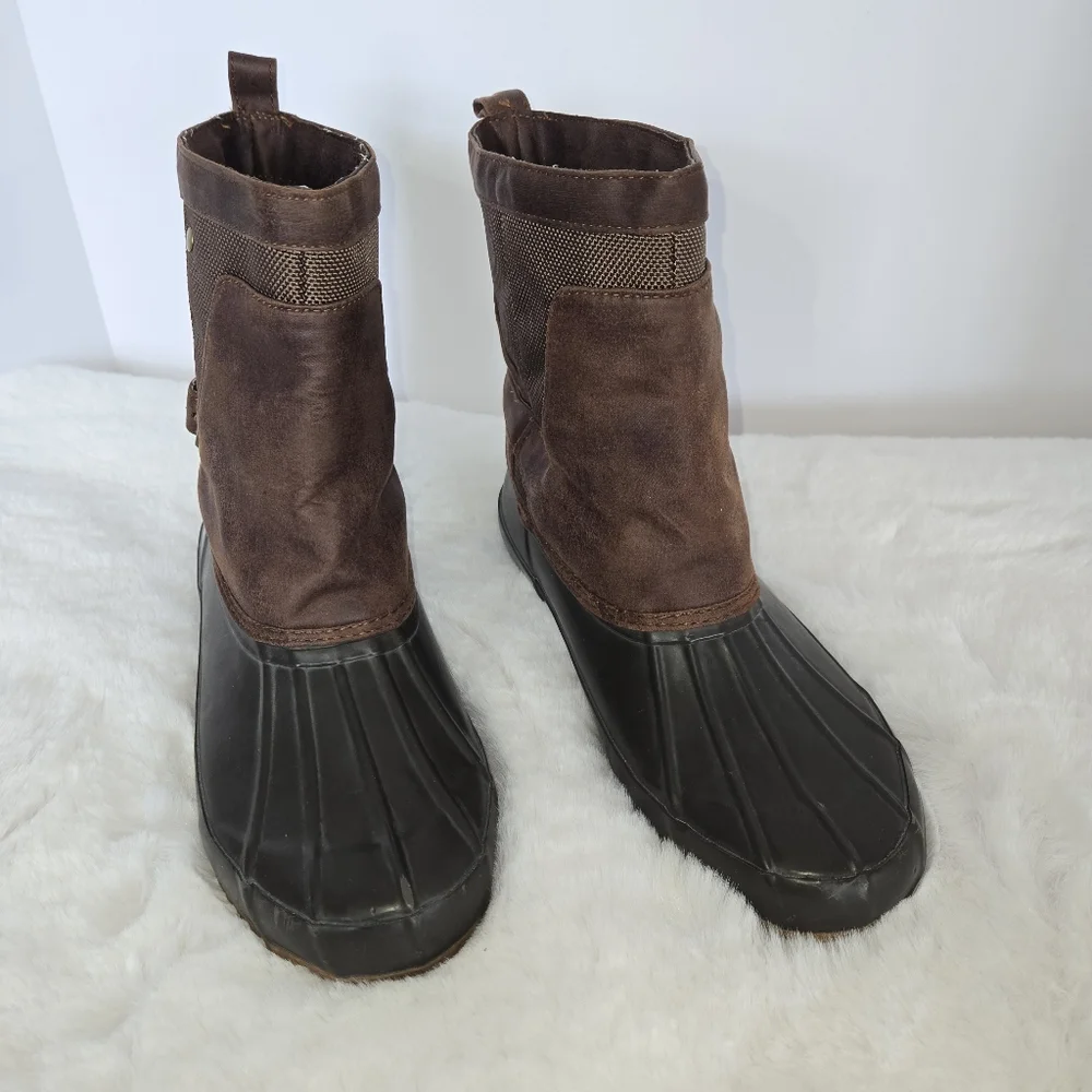 Lucky Brand Rustic Brown Weendie Duck Boots Women's Size 7